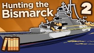 Hunting the Bismarck  The Mighty HMS Hood  Extra History  Part 2 [upl. by Llyrrad571]