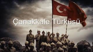 Çanakkale içinde aynalı çarşı ana ben gidiyorum düşmana karşı [upl. by Brechtel]