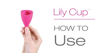 How to Use a Lily Cup  Lily Cup Compact  INTIMINA [upl. by Noella477]