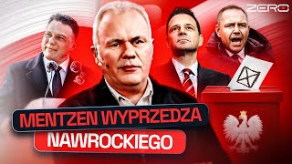 KONFEDERACJA WYPRZEDZA PiS NA PÓŁMETKU KAMPANII – MAZUREK KOMENTUJE [upl. by Nyrrek]