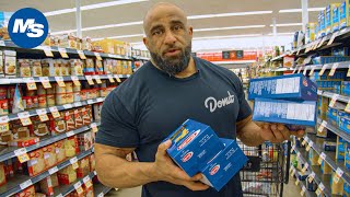 Budget Grocery Shopping w Pro Bodybuilders  Fouad Abiads OG Grocery Hauls [upl. by Ebba]