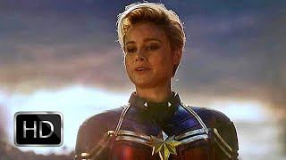 Captain Marvel vs Thanos  Avengers Endgame 2019 HD [upl. by Ansela]