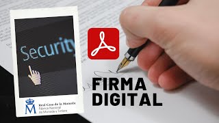 ¿Cómo poner la firma digital a un documento [upl. by Ecidnak]