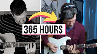 Adult 1 Year Beginner Guitar Progress Through Online Lessons [upl. by Cuyler885]