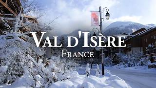 Val dIsère  The Most CHARMING French Ski Resort [upl. by Bonacci]