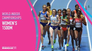 Womens 1500m  World Indoor Championships Birmingham 2018 [upl. by Strader]