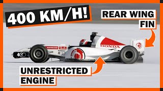 The Crazy Formula 1 Car That Went Over 400kmh [upl. by Thekla]