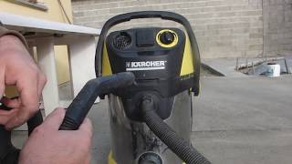 comment réparer un aspirateur karcher eaupoussiére moteur défectueux [upl. by Feucht]