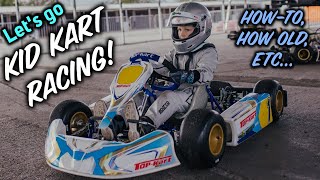 HOW TO GET STARTED IN KID KART RACING  Go Kart racing at 6years old  Learn how to start racing [upl. by Owena950]