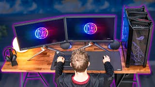 Building the ULTIMATE IKEA Gaming Setup [upl. by Sebastian30]