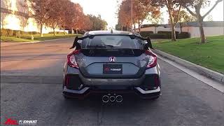 Honda Civic Type R FK8 x Fi Exhaust  Sound Check l Brutal Sound [upl. by Asiaj]