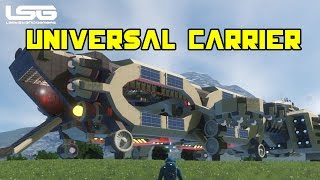 Space Engineers  SSDestiny  Universal Carrier [upl. by Eornom]