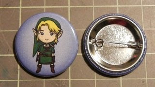 How to Make Buttons Badges [upl. by Einnaej]