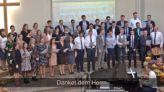 Chor  Danket dem Herrn  Erntedank [upl. by Haduj800]