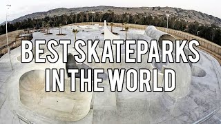 10 BIGGEST Skateparks In The WORLD US UK Canada Australia China [upl. by Mozart713]