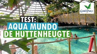 AQUA MUNDO ZWEMBAD 🏊🌴 CENTER PARCS DE HUTTENHEUGTE 💚 PARKVAKANTIES [upl. by Maitilde]