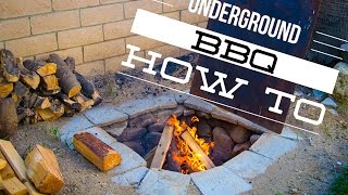 Underground BBQ Pit How To [upl. by Etam]