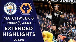 Manchester City v Wolves  PREMIER LEAGUE HIGHLIGHTS  10619  NBC Sports [upl. by Ollie919]