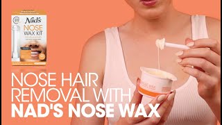 NADS NOSE WAX  Nose Hair Removal [upl. by Souza]