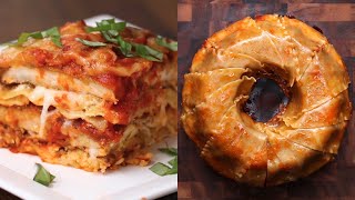 12 Extra Cheesy Layered Lasagna Recipes • Tasty Recipes [upl. by Anitrebla]