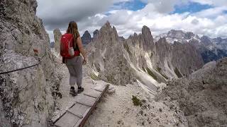 Bergwanderung  Dolomiten  Cadini Rundweg [upl. by Lelah656]