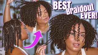 The Perfect Twisted BraidOut on Natural Hair [upl. by Amory]