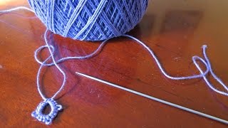 Needle Tatting for Beginners [upl. by Nevins575]