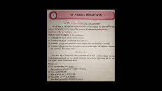 to  Verbs  Infinitive  English Grammar  Lets Learn Grammar [upl. by Enyalahs]