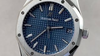 Audemars Piguet Royal Oak 15500STOO1220ST01 Audemars Piguet Watch Review [upl. by Eelsew]