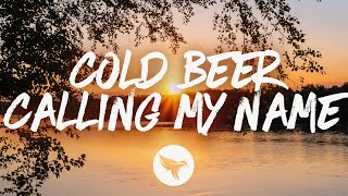 Jameson Rodgers feat Luke Combs  Cold Beer Calling My Name Lyrics [upl. by Kesia689]