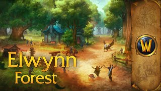 Elwynn Forest  Music amp Ambience  World of Warcraft [upl. by Dnaleel]