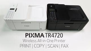 Meet the Canon PIXMA TR4720 Wireless AllinOne [upl. by Kcinemod]