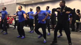 Phi Beta Sigma Delta Omicron quotSoul Stepquot 2015 [upl. by Farrow320]