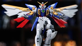 RG 1144 Wing Gundam TV Review  NEW MOBILE REPORT GUNDAM WING [upl. by Sucitivel]