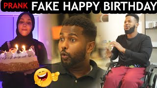 PRANK ABDULAHI HAGIO KU SAMEEYAY FAKE BIRTHDAY hhhhhh [upl. by Mannos]