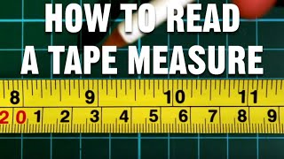 How to read a Tape Measure [upl. by Skurnik]