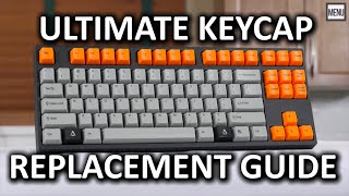 ULTIMATE Mechanical Keyboard Keycap Replacement quotHow Toquot Guide [upl. by Parlin]