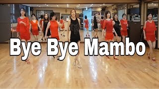 Bye Bye Mambo Line Dance Beginner Helen Conroy Noonan [upl. by Atlanta]