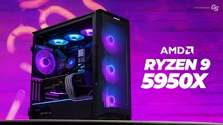 AMD Ryzen 9 5950X AORUS X570 XTREME Build with Benchmarks [upl. by Holub]