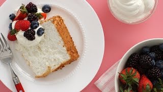 Gluten Free Angel Food Cake  Everyday Food with Sarah Carey [upl. by Cleasta753]