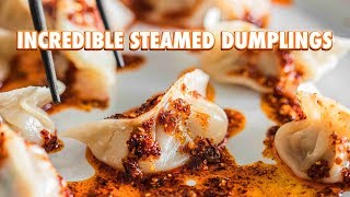 How To Make Steamed Dumplings Completely From Scratch [upl. by Dutchman753]