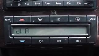 Mercedes Climate Control Unit CCU hidden menus and functions [upl. by Annoit]