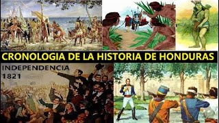 CRONOLOGÍA DE LA HISTORIA DE HONDURAS [upl. by Arayt]