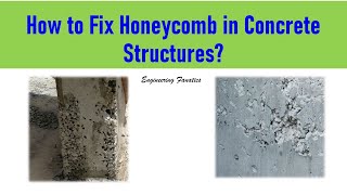 How to Repair Honeycomb in Concrete Structures [upl. by Poole]