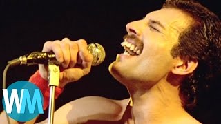 Top 10 Freddie Mercury Moments [upl. by Eednahs]