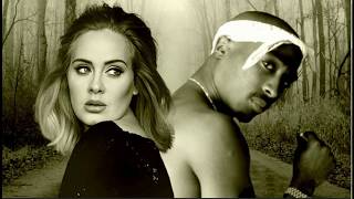 2Pac amp Adele  Hello REMIX 2018 [upl. by Shornick69]