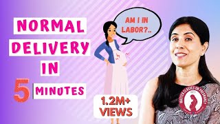 Normal Delivery In 5 Minutes  Maitri  Dr Anjali Kumar [upl. by Fanestil]