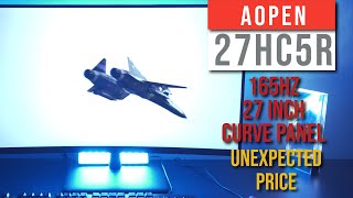 Aopen Fire Legend 27HC5R 165 Hz Gaming Monitor Review  FEATURE PACKED UNBELIEVABLY AFFORDABLE [upl. by Michelle]