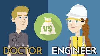 Are Doctors Rich  ENGINEER vs DOCTOR [upl. by Esilana]