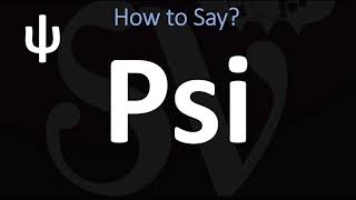 How to Pronounce Psi CORRECTLY  ψ Greek Alphabet Pronunciation [upl. by Adnohsirk385]